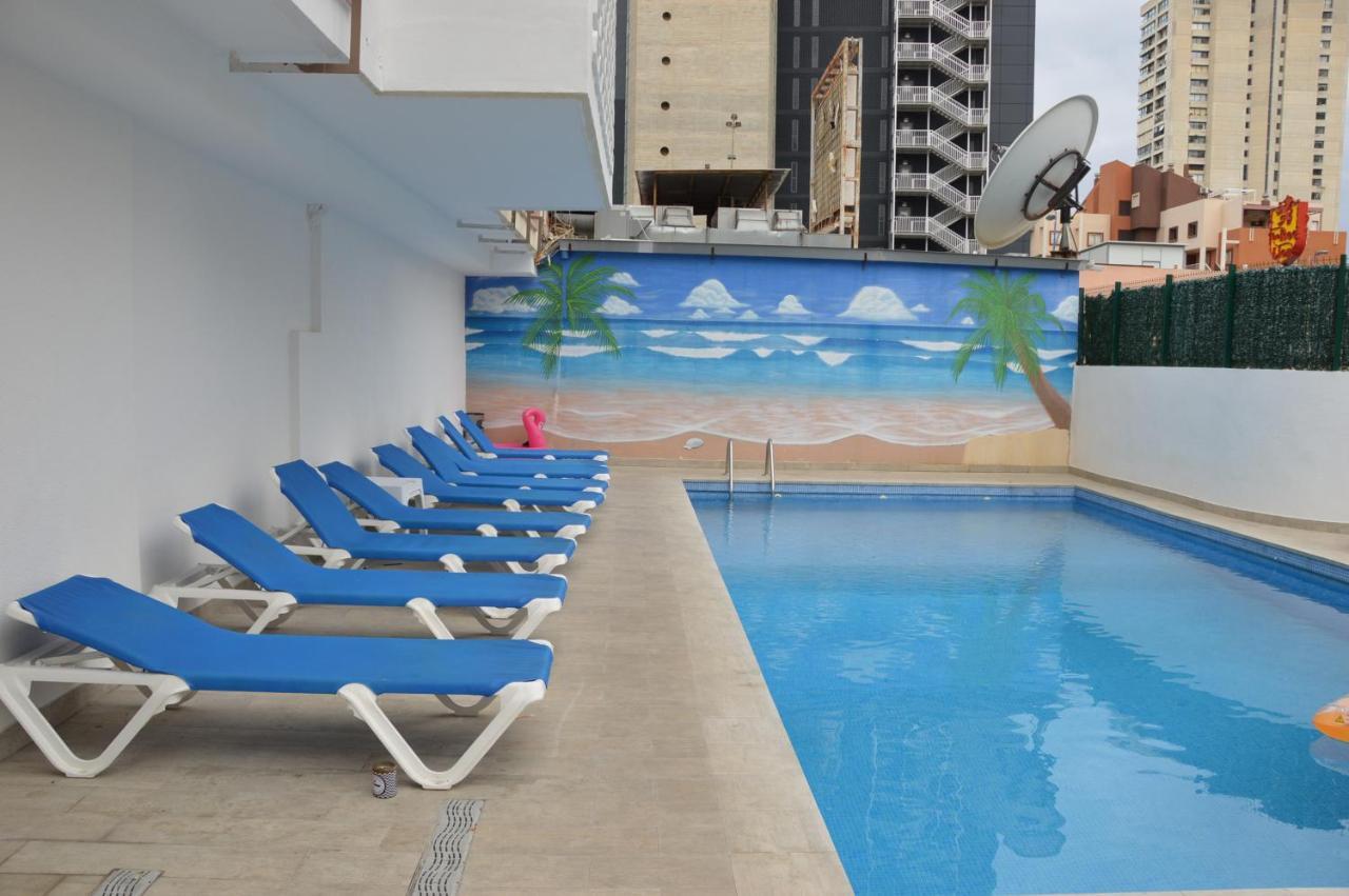 Apts Ara With Pool 貝尼多姆 外观 照片